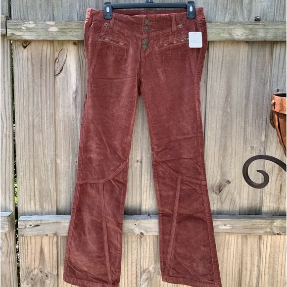 Free People Hit Back Slim Flare Pants - Picture 7 of 13